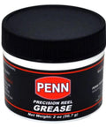 Black Fishing Reel Grease 2 Oz For Smooth Casting And Maintenance, superior lubricity, rust protection, water stability