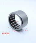 Built Tough One Way Needle Roller Bearing Drawn Cup Clutch 30x37x20mm chrome steel unit displaying precision design.