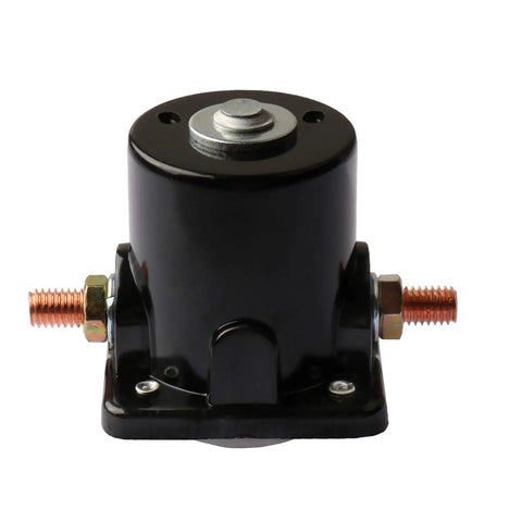 Starter Solenoid Replacement For Outboard Boats 12V Relay With 4 Terminals Insulated Ground Fits OMC Johnson Evinrude Mercury Sierra
