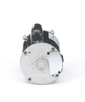 Straight-Shooting Heavy-Duty Oil Burner Motor, 3/4 HP, 3600 RPM, view of the back showing flange mount and motor casing.