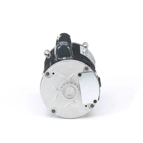 Straight-Shooting Heavy-Duty Oil Burner Motor, 3/4 HP, 3600 RPM, view of the back showing flange mount and motor casing.