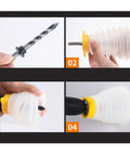 Electric Drill Dust Cover Retractable Rubber Shield for hammer drills assembly demonstration steps