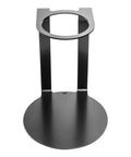 Kick Your Morning Routine Upstairs With This Rock Solid Iron Brew Station Perfect For Home Baristas Seeking Consistent Heat And A Go To Pour Over Setup Always On Point. Heavy-duty black iron pour-over stand with a round base.