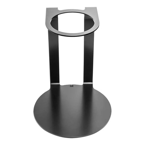 Iron Frame Coffee Dripper Pour Over Stand Nonslip Base High Heat Compatible Barista Grade Espresso Rack For Daily Morning Grind No Sweat Setup Fresh Brew Station with a sleek black finish.