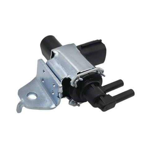 Non OEM Intake Manifold Solenoid Valve Replacement 14955-8J10A For Nissan Altima, side view showing mounting bracket