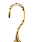 Close-up of gold hook for Outdoor Oriole Feeders With Fruit Holder No Fuss To Disassemble And Wash Sturdy Metal Frame Bird Feeders