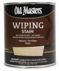 32 Pack Of 1 Qt Oil Based Wiping Stain Natural Tint Base For Semi Transparent Interior Wood Surfaces Featuring No Sweat Application And Thick Rich Premium Pigment can in natural tint base color