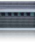 Heavy Duty Kickass Commercial Kitchen Workhorse Upright Refrigerator Featuring Rock Solid Construction Led Digital Thermometer cooling coil detail.