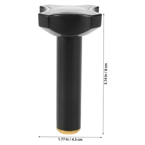 Plastic Ice Cream Maker Nut Fastener Replacement Part, black, sturdy, 1.77 in diameter, universal fit for easy machine repair