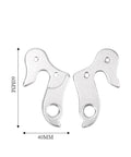 Derailleur Hanger 339 Replacement For Norco 913000-001 Replaces 485 D627 With OEM Grade Mounting Bolts, shown with dimensions