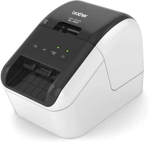 Close-up of Turbo Fast Label Printer For Shipping And Address Labels With Auto Cutter, Crisp 300 DPI Black And Red Output, Works With DK-2251