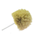 Heavy Duty Drill Mounted Polishing Brush Set With Sisal Fur And Bristle Wheels for final buffing and glossy finish.