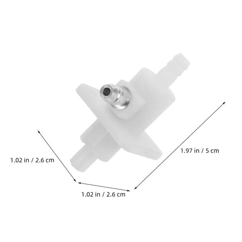 Image of Hydrogen Oxygen Machine Switch Valve with Leakproof Seal for Gen 1 and Gen 2 Hydrogen Generators, Plastic, 5.00x2.60x2.60cm