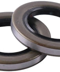 2 Pack Upgraded Bearing Grease Oil Seals 1 543511 For Exmark Zero Turn Mowers And Toro Models 29518 And 30070 Caster Fork Pivot Lazer Z AS CT DS HP LC XP XS E Series S Series X Series, 2 black oil seals