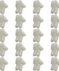 Premium White Nylon Hex Standoff Spacers Pack Of 100, Hella Durable Construction With Precision Dual Ended Threading, Ultimate Rock Solid Mounting Solution For Pc Projects And Circuit Boards in a grid layout