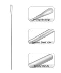 Long Handle Stainless Steel Stirring Spoon 10 Inch Durable Home Bar Tool For Coffee Tea Iced Drinks And Cocktails Reusable And Dishwasher Safe 304