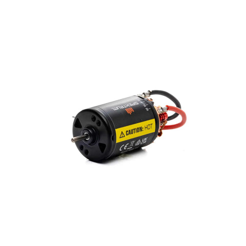 Smart Firma 12T Rebuildable 550 3-Pole Brushed RC Motor For 1/10 Scale RC Cars, with adjustable timing and metal shielded bearings.