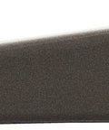 Premium Made In Usa Tush Cush Gel Memory Foam Seat Cushion Charcoal Gray side view, ergonomic wedge design for office chair support.