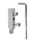Top Tier Screw Extractor Kit For 1/2 And 3/4 Inch Bolts, alloy steel extractor with L-key for stripped bolts