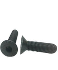 Heavy Duty Flat Head Cap Screws With Black Oxide Finish, 3/4 Inch Socket Length Thread Fasteners Pack Of 25 for construction jobs.