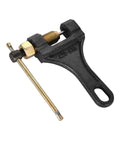 Heavy Duty Motorcycle Chain Breaker Tool For 420 530 Roller Chains Pin Link Riveting Splitter Built Tough For ATV Dirt Bike Scooter Durable Cast Iron Construction For Easy Chain Removal And Repair