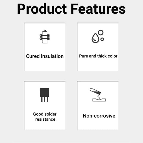Product features of the Solder Mask Ink For PCB Repair And BGA Fix Light Curing Solder Resist Ink in black and green two pack