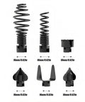 Slash Your Plumbers Bill By Crushing Stubborn Kitchen And Bath Drain Clogs With This Heavy Duty Electric Drain Cleaner Cutter Head Kit showing various cutter heads.