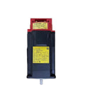 Front view of Top-Notch Three-Phase Permanent Magnet Synchronous AC Servo Motor for precision industrial control with rugged housing.