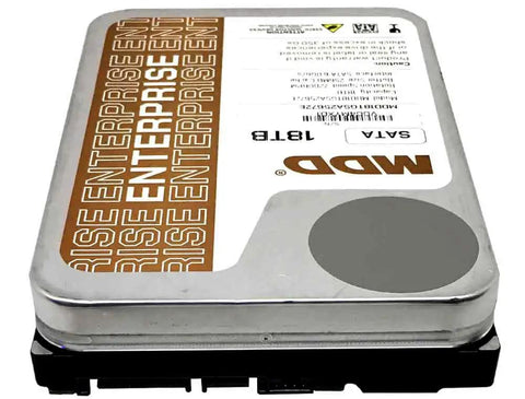 Beast 18TB Enterprise Internal Hard Drive With 7200 RPM, 256MB Cache, SATA 6Gbps, 3.5-Inch, Renewed With 5-Year Warranty, Built For Hyperscale Data Centers And High-Density Cloud Storage, silver HDD