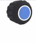 Top Shelf Acoustic Foam Microphone Windscreen And Pop Filter For Podcasting Creators And Live Streamers Chasing Crystal Clear Vocals With Tight Plosive Shielding In Sleek Black with blue detail