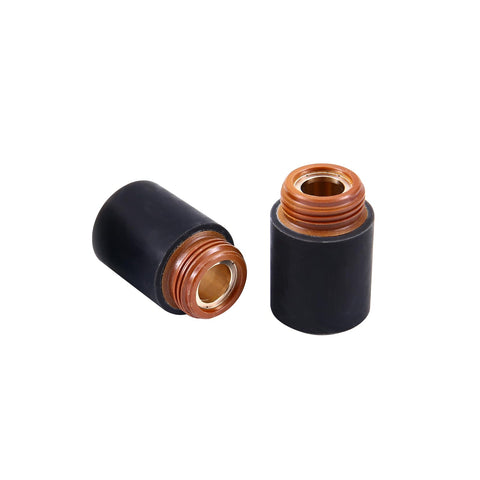 Two Pack 420114 Retaining Cap For PMX 30XP Plasma Cutting Torch Consumables Pro Grade Replacement Durable OEM Style Part shown