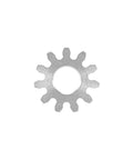 Stainless Steel 11T Motor Pinion Gear for 1721 Purple Viper Brushless Motor 0.4 Mod 2mm Shaft Two Pack