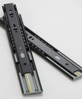 Soft Close Drawer Slides With 3 Fold Full Extension Telescoping Rails For Heavy Duty Drawers Ball Bearing Tracks