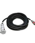 Heavy Duty Explosion Proof Extension Cord 50 Feet Long 220 Volt 20 Amp weather-resistant black power cable with connectors.