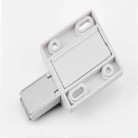 Push Open Cabinet Latch Set 4 Pack Magnetic Door Catch Drawer Closer Built Tough For Heavy Use Ready To Install Spring Loaded Plunger Press
