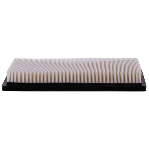 Side view of Engine Air Filter PA9971 for Mitsubishi Mirage, Mirage G4, Toyota Yaris, Dodge Attitude, and Avanza with high capacity design