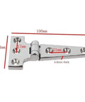 Rock Solid T Shaped Door Hinge Tee Hinge For Cabinets Bookshelves Windows Drawers And Outdoor Gates Built To Last Heavy Duty Aluminum Alloy