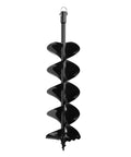 8 Inch Earth Auger Bit For Standard Fence Posts And Decks, Compatible With Earth Augers EG0800 EG0803 And Ice Augers IG0800 IG0804