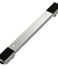 Heavy Duty Appliance Mover Slider for Moving Washers and Dryers, Adjustable Length, Silver Metal