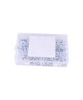 Plastic case containing Grease Fittings Kit 400 Piece SAE And Metric Nipple Set With Straight 90 Degree And 45 Degree Angled Zerks