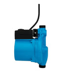 Side view of 115V Domestic Water Pressure Booster Pump For Home Three Quarter Inch 100W Hot Water Circulation Pump