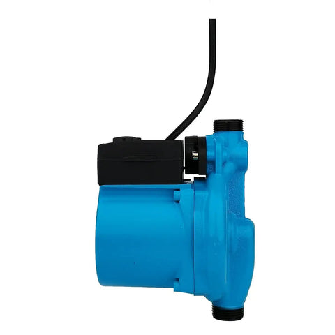 Side view of 115V Domestic Water Pressure Booster Pump For Home Three Quarter Inch 100W Hot Water Circulation Pump