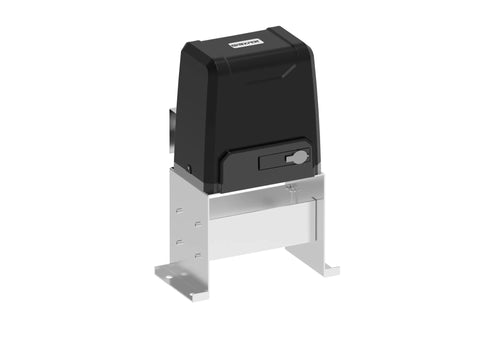 Sliding Gate Opener Kit With Two Remotes And Infrared Photocell Sensor For Driveway Gates Up To 40 Feet Long And Up To 2200 Pounds Automatic Gate Operator Hardware Includes Chain Length Adjustability And Durable Build For Smooth Operation