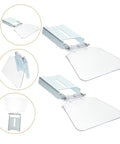 Bench Grinder Guard Plate Transparent Protective Shield Dust Cover For Bench Grinding Machines Pro Grade Stainless Steel Shield