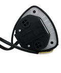 Get Your Excavator Forklift Running Smooth Again With This High Durability Joystick Replacement Part 7919040043 And 7919040052, black joystick base with wires.
