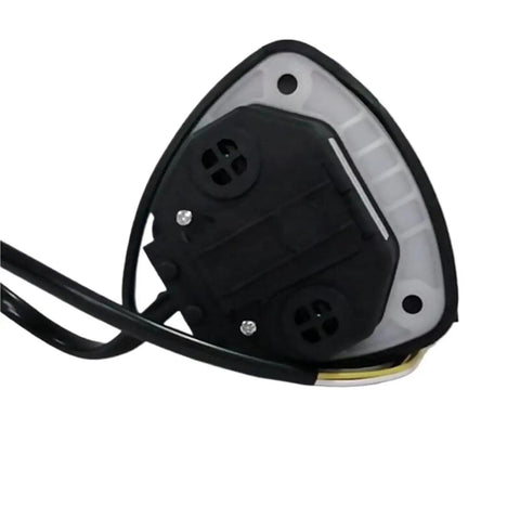 Get Your Excavator Forklift Running Smooth Again With This High Durability Joystick Replacement Part 7919040043 And 7919040052, black joystick base with wires.