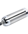 Dead Simple 4KW Liquid Cooled CNC Spindle Motor For Engraving Milling And Drilling with sleek silver housing and compact design.