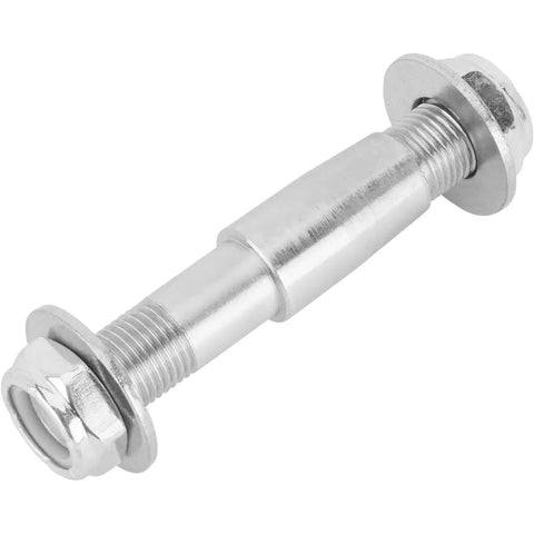 Half Inch Rod End Bearing Shock Mount Conversion Kit For Racing Suspension, Steel Tie Rod Pin Hardware, close-up of bolt.