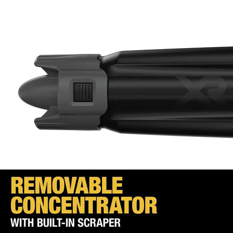 Cordless Leaf Blower Handheld 20V Max XR With 125 MPH Air And 450 CFM, removable concentrator with built-in scraper