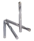 Four pieces from 10 Piece Pro Grade Twist Drill Bit Set 8mm Diameter Straight Shank Tungsten Steel Engraving End Mills For PCB CNC Wood Metal Plastic Glass Fiber Carbon Fiber Board.